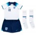 England Jude Bellingham #22 kläder Barn VM 2022 Hemmatröja Kortärmad (+ korta byxor)